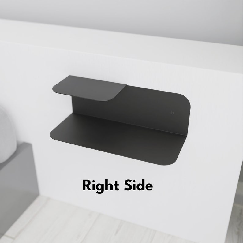 Minimalist Floating Nightstand, Floating Bedside Table - Image 4