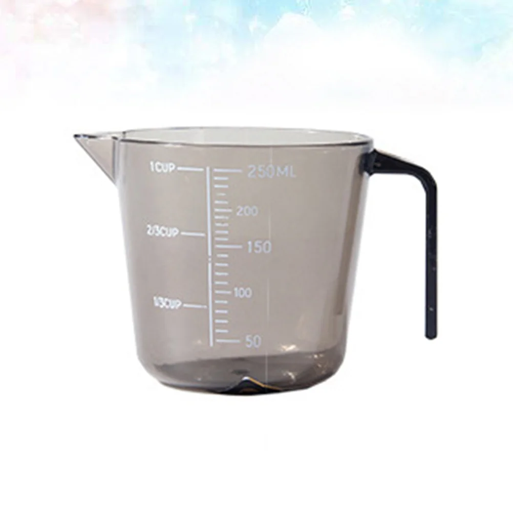 1Pcs Plastic Measuring Cup 250ml Transparent Portable Spout Kitchen Scale Accurate Markings Baking Home Restaurant Hotel - Image 5