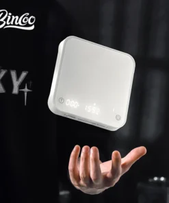 Bincoo Kitchen Scale, Measuring Tools, Dry Goods Weighing Gauge, Intelligent Coffee Electronic Scale, LED Digital Display 2KG