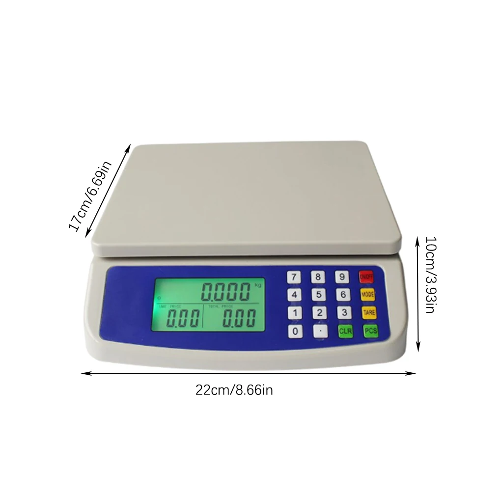 Precision Digital Scale Electronic Balance Weight Scales Accuracy Kitchen Measurable Tool for Commercial Shop Food Weighting - Image 4